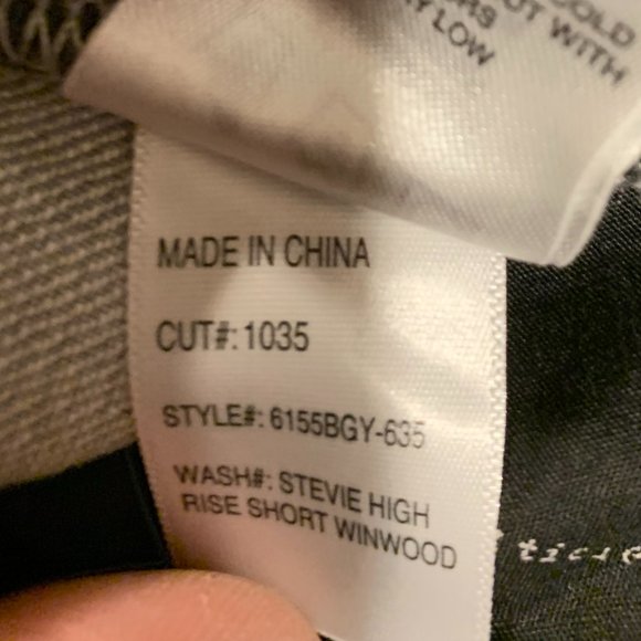 Articles of Society~ NWT!!~ Distressed gray jean shorts - Picture 6 of 15